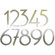 HouseArt 5" House Numbers