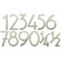 HouseArt 5" House Numbers