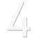HouseArt 8" House Numbers