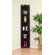 Hokku Designs Tray Five-Shelves Corner Display Cabinet / Stand in Coffee Bean