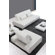 Hokku Designs Essence Leatherette Convertible Sofa Bed and Chair Set