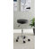Hokku Designs Ava Leatherette Round Adjustable Bar Stool
