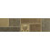 Shaw Floors Brushstone Accent Border Tile Accent in Multi-color