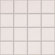 Shaw Floors Colonnade 3" x 3" Ceramic Mosaic Floor Tile in Plain White
