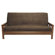 Blazing Needles Micro Suede Chocolate Futon Cover