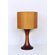 Babette Holland Twister Table Lamp in Rust Fade with Gold Shade