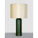 Babette Holland Emerald Matrix Table Lamp with Pebble Shade in Gold and Emerald