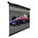 Elite Screens MaxWhite Manual Series Business / Education Manual Pull Down - 119" Diagonal in Black Case