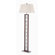 Lite Source Pharell  Floor Lamp in Chrome / Dark Walnut