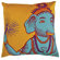 Koko Company Bazaar 22" x 22" Pillow in Yellow