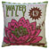 Koko Company Postage Cotton Waterlily Print Pillow
