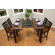 American Heritage Rosetta 5 Piece Counter Height Dining Set