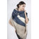 Thomas Paul Baleen Linen Scarf in Indigo
