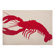 Thomas Paul Lobster Placemat in Lava