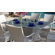 Hospitality Rattan Grenada Patio Rectangular Glass Dining Table