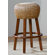 Hospitality Rattan Seagrass Indoor Rattan 30" Stationary Bar Stool in Honey Finish