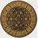 Couristan Royal Kashimar Cypress Garden Black Rug
