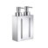 Smedbo Outline Two Containers Soap and Lotion Dispenser in Polished Chrome