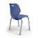 KI Wave Series 18" Polypropylene Classroom Four-Leg Chair