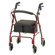 Nova Ortho-Med, Inc. Cruiser Deluxe Classic Walker with Detachable Flip Back