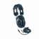 AmpliVox Sound Systems Deluxe Stereo Headphones with Mono Volume Control, Aqua                                                                      