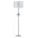Cal Lighting Joliette Floor Lamp in Chrome