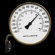 Chaney Thermometer Brass