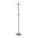 Adesso Jax Coat Rack in Satin Steel