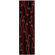 Nourison Parallels Black/Red Rug