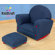 KidKraft Denim Rocker and Ottoman