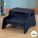 KidKraft Step 'N Store Stool in Blueberry