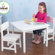 KidKraft Aspen Kids' 3 Piece Table and Chair Set