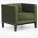Armen Living Urbanity Roxbury Tufted Chair