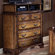 Wynwood Furniture Santiago Media 5 Drawer Chest and Media Deck