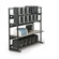 Kendall Howard 4 Post LAN Rack Bundle - 60" W
