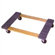 Wesco Manufacturing Open Deck Wood Dolly with 3" Casters and Carpet Ends