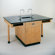 Diversified Woodcrafts Double Faced 4 Student Island Workstation