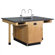 Diversified Woodcrafts 12 Student Double Faced Workstation With Door & Drawer
