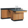 Diversified Woodcrafts Perimeter Workstation
