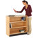 Diversified Woodcrafts Open Shelf Floor Storage Unit