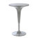 Eurostyle Clyde Adjustable Bar Table in Silver