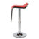 Eurostyle Furgus Adjustable Bar Stool in Red
