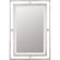 Quoizel Downtown Mirror in Brushed Nickel