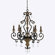 Quoizel Marquette 6 Up Light Chandelier