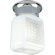 Progress Lighting Polished Chrome White Glass  Wall Sconce