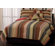 PEM America Retro Chic Quilt Bedding Collection in Red