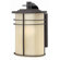 Hinkley Lighting Ledgewood Small Outdoor Wall Lantern in Vintage Black