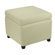 Safavieh Jonathan Leather Cube Ottoman