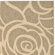 Safavieh Courtyard Coffee/Sand Floral Rug