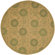 Safavieh Courtyard Natural/Green Rug